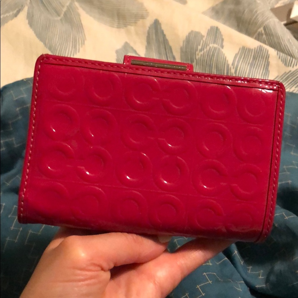 Coach pink wallet - Picture 2 of 5